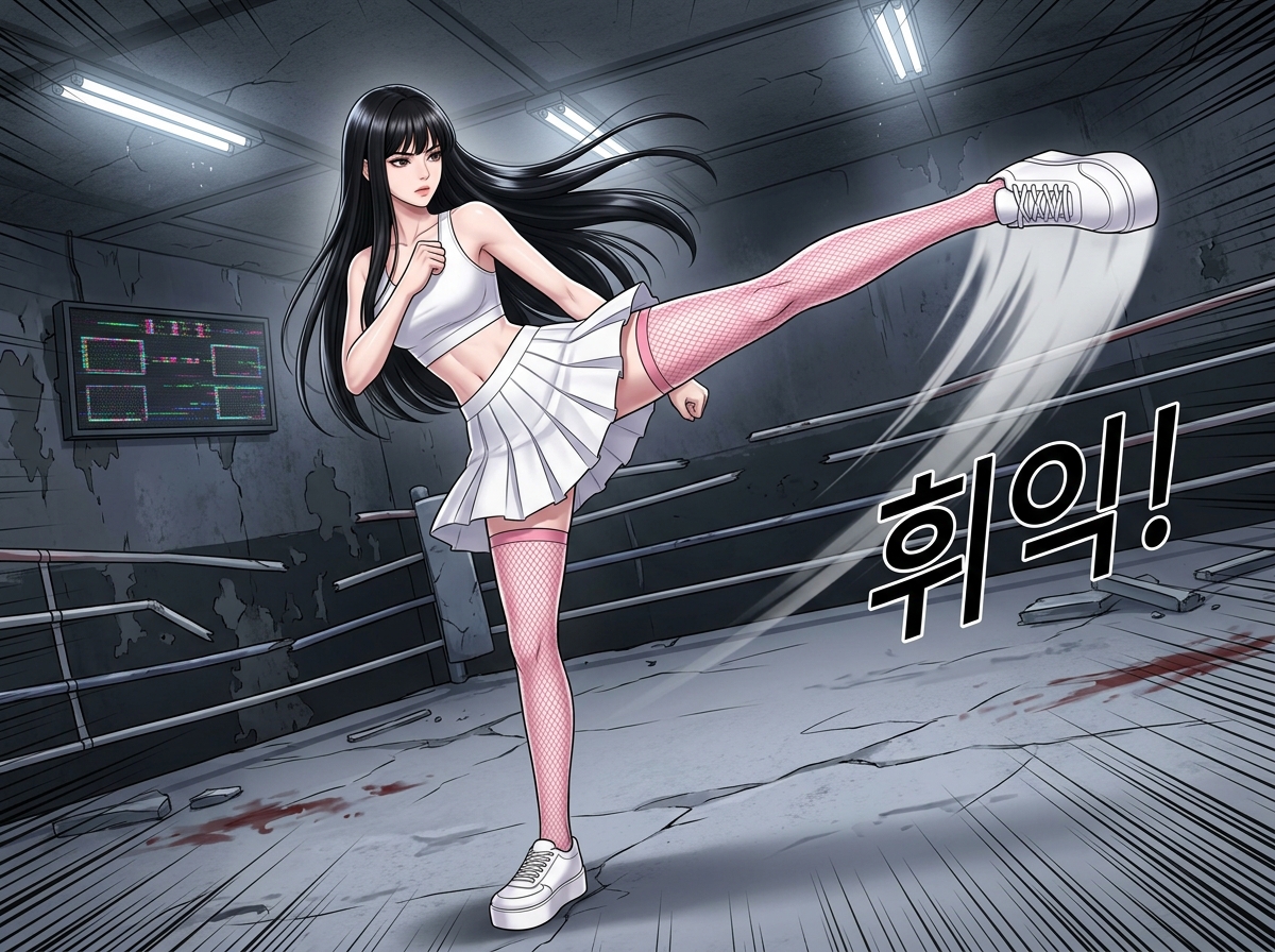 각성의 연쇄 - 핑크 망사의 심판자 10컷