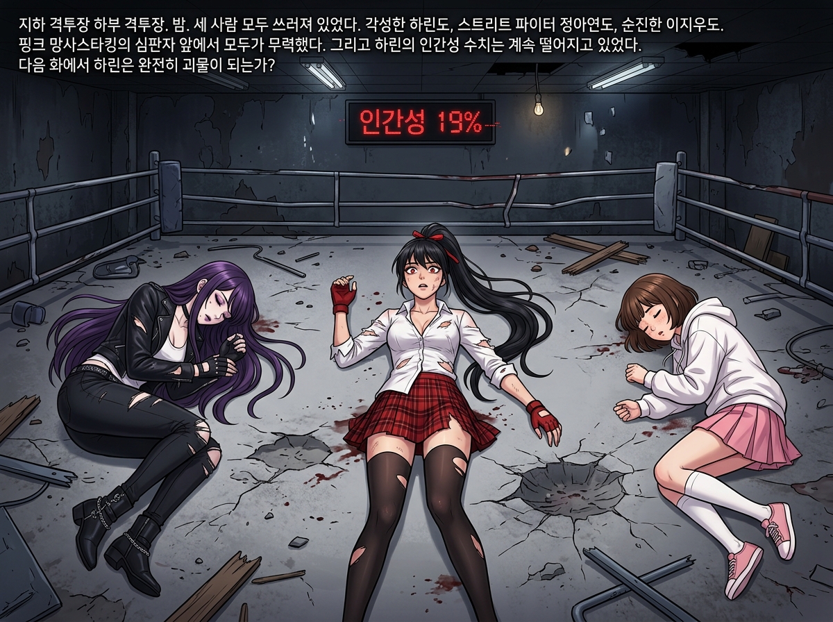 각성의 연쇄 - 핑크 망사의 심판자 30컷