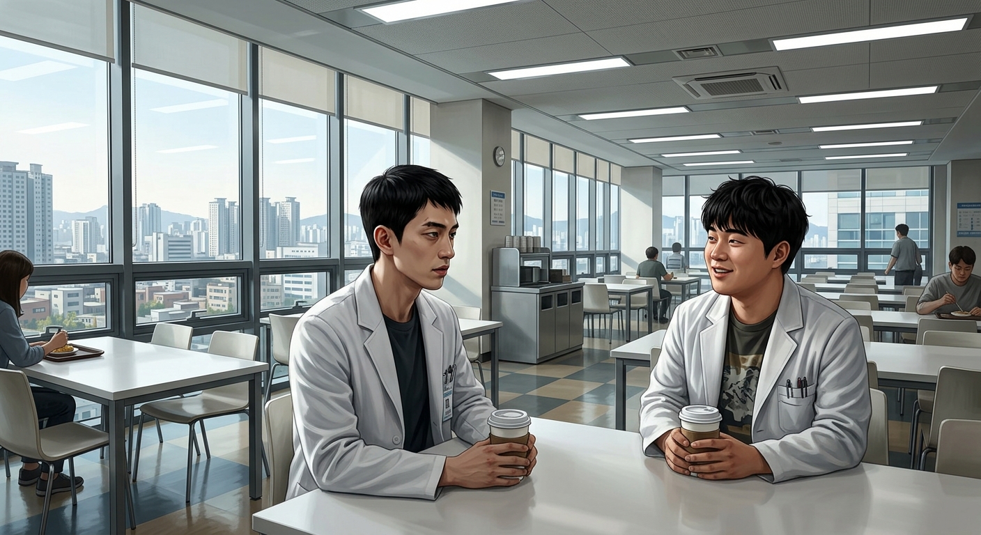 닥터 리그레션 2화: 의심의 시선 5컷