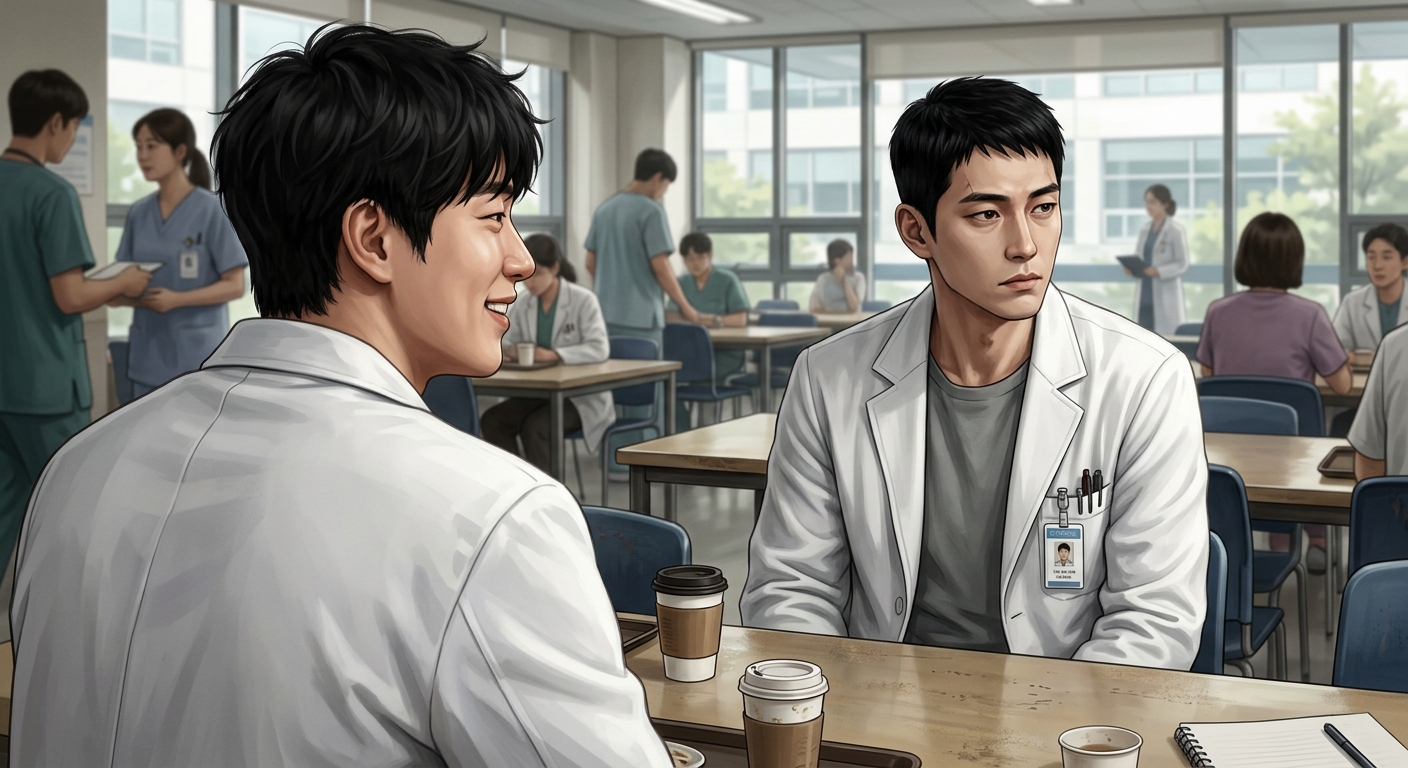 닥터 리그레션 2화: 의심의 시선 6컷