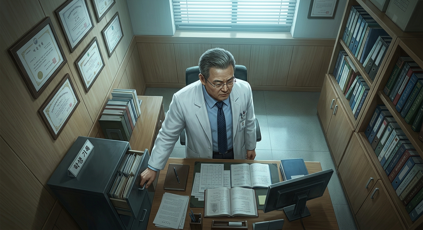 닥터 리그레션 2화: 의심의 시선 30컷