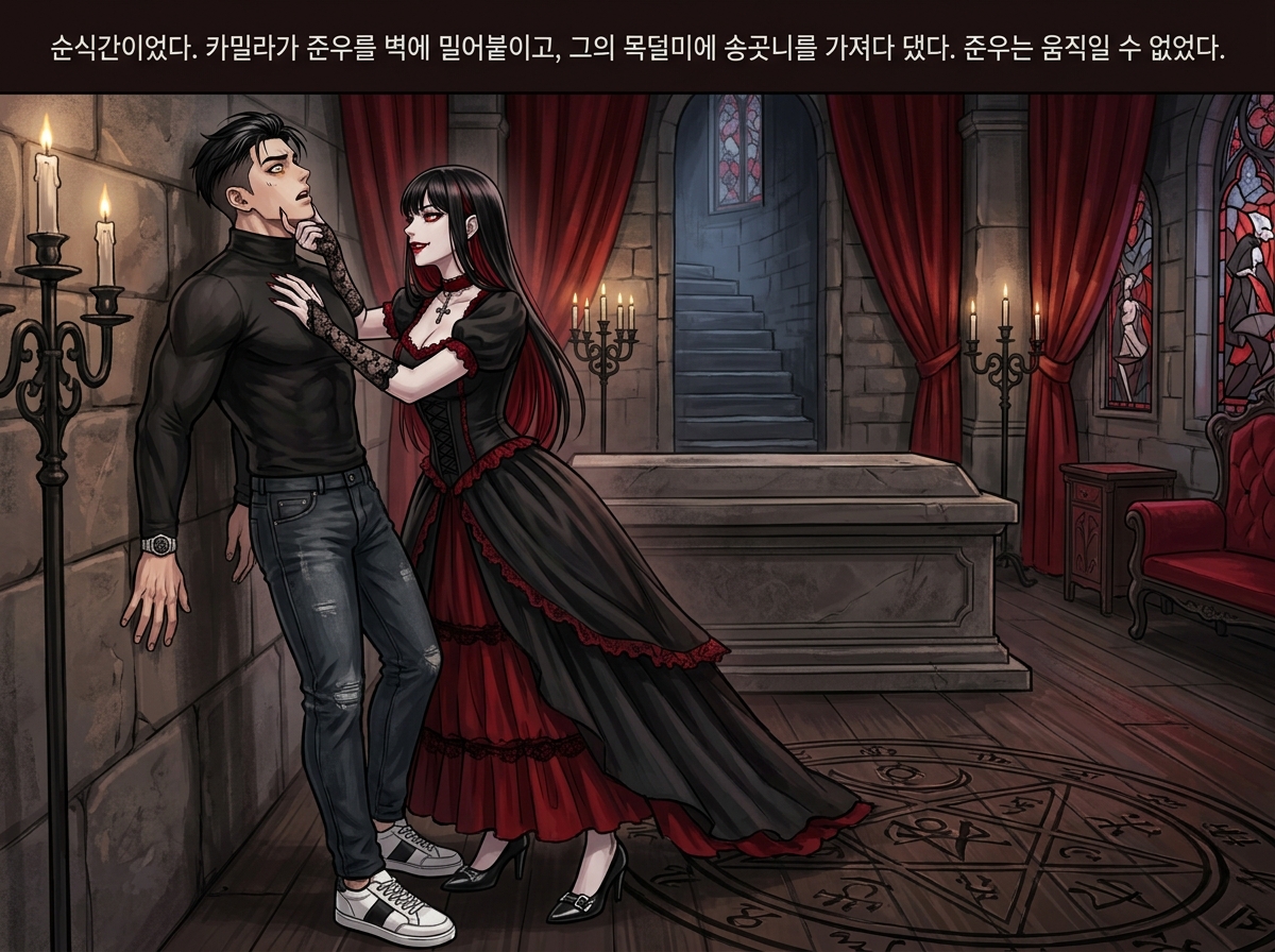 피의 계약 - 흡혈귀의 역전된 쾌락 16컷