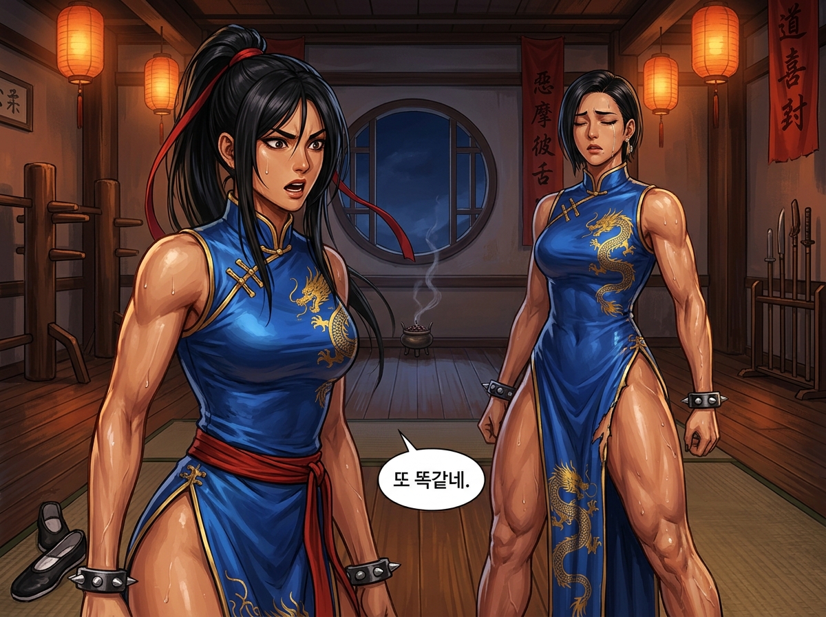 권법의 달인 춘화 — 무술가의 자존심을 꺾다 27컷