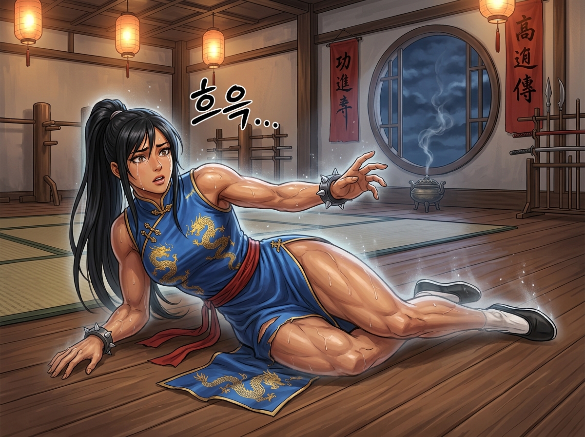 권법의 달인 춘화 — 무술가의 자존심을 꺾다 29컷