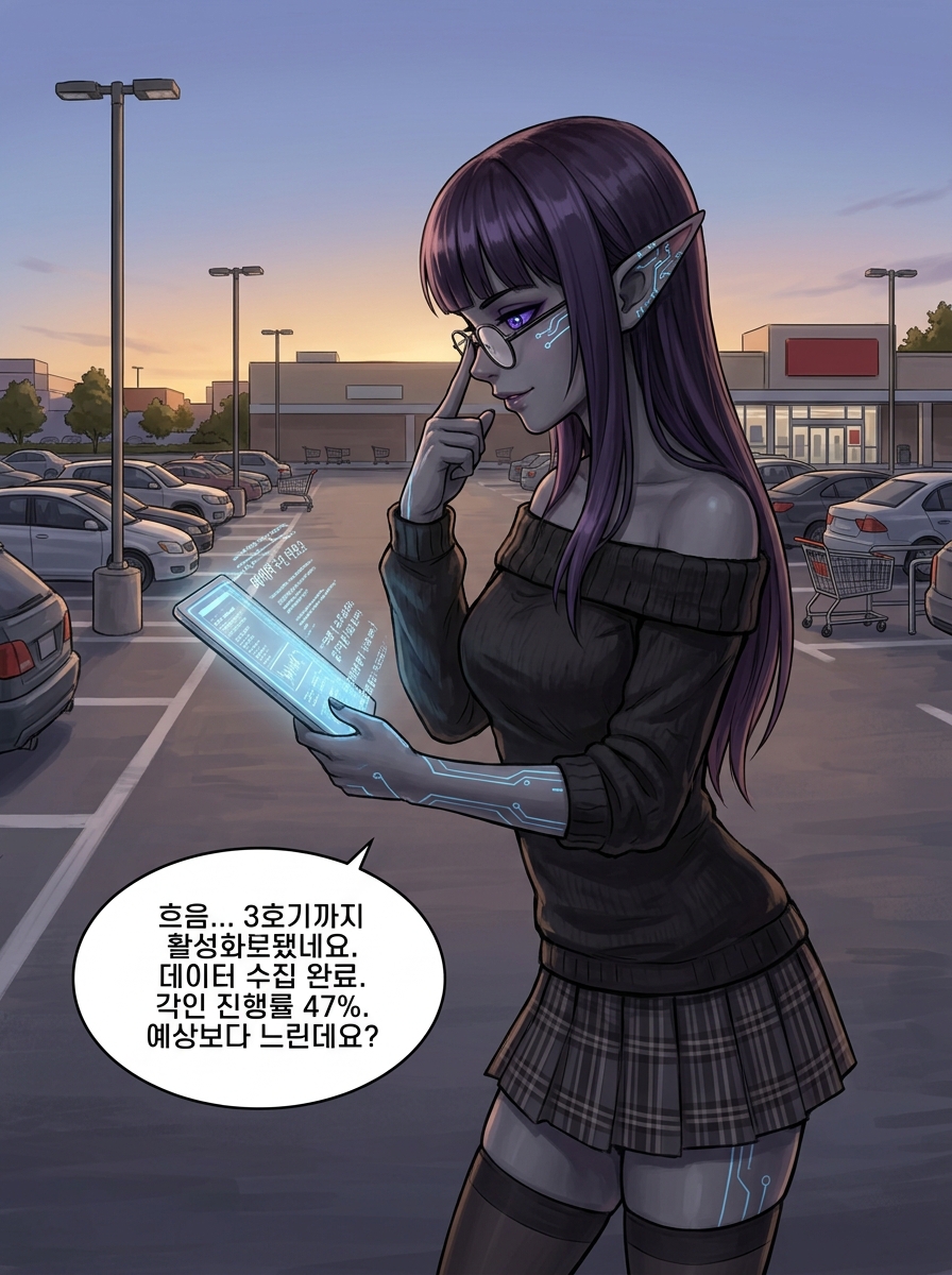 주차장 전투 - 첫 번째 각성 5컷