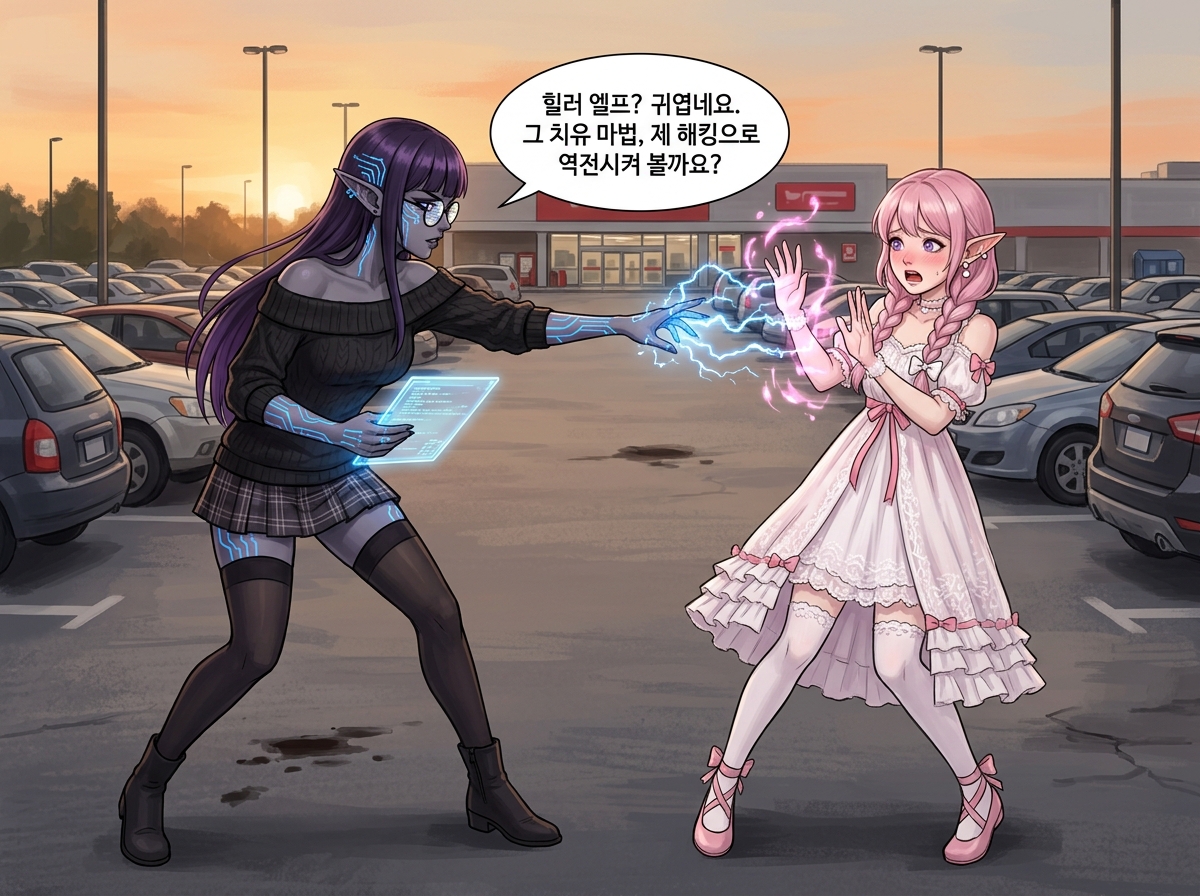 주차장 전투 - 첫 번째 각성 14컷