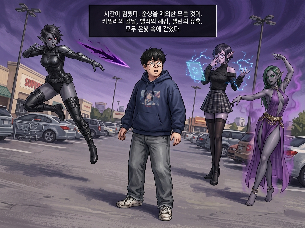 주차장 전투 - 첫 번째 각성 23컷