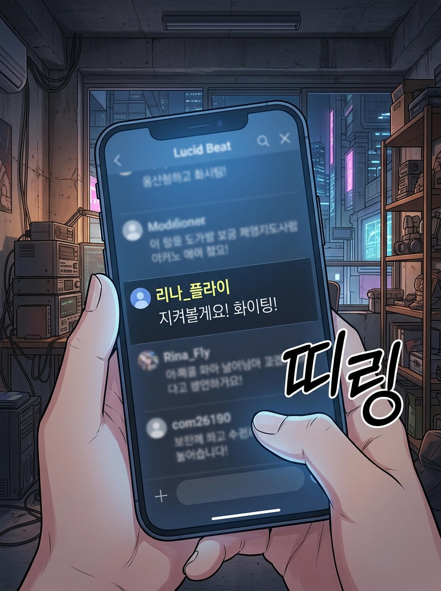 떨림의 주파수 4컷