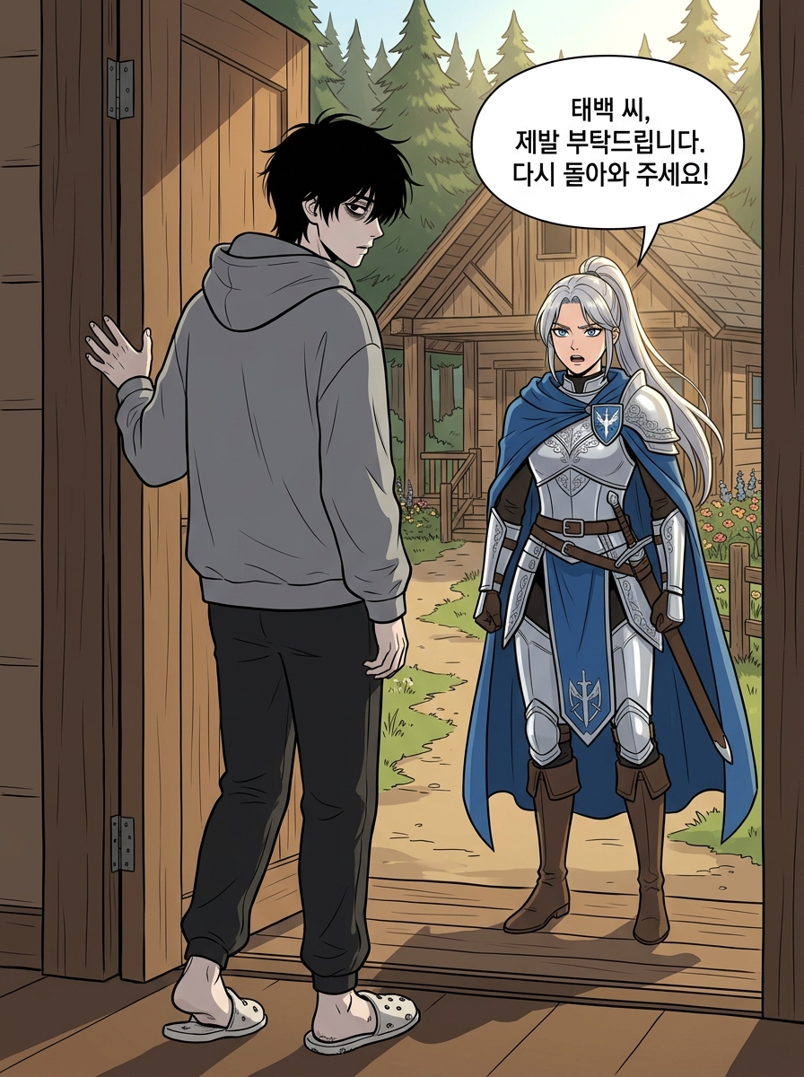 백수의 평화는 짧았다 9컷