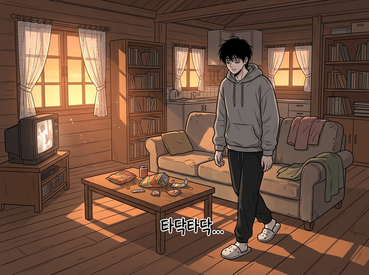 백수의 평화는 짧았다 15컷