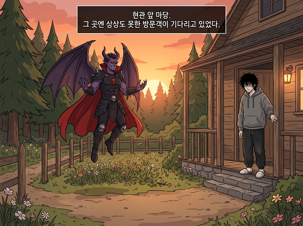 백수의 평화는 짧았다 19컷