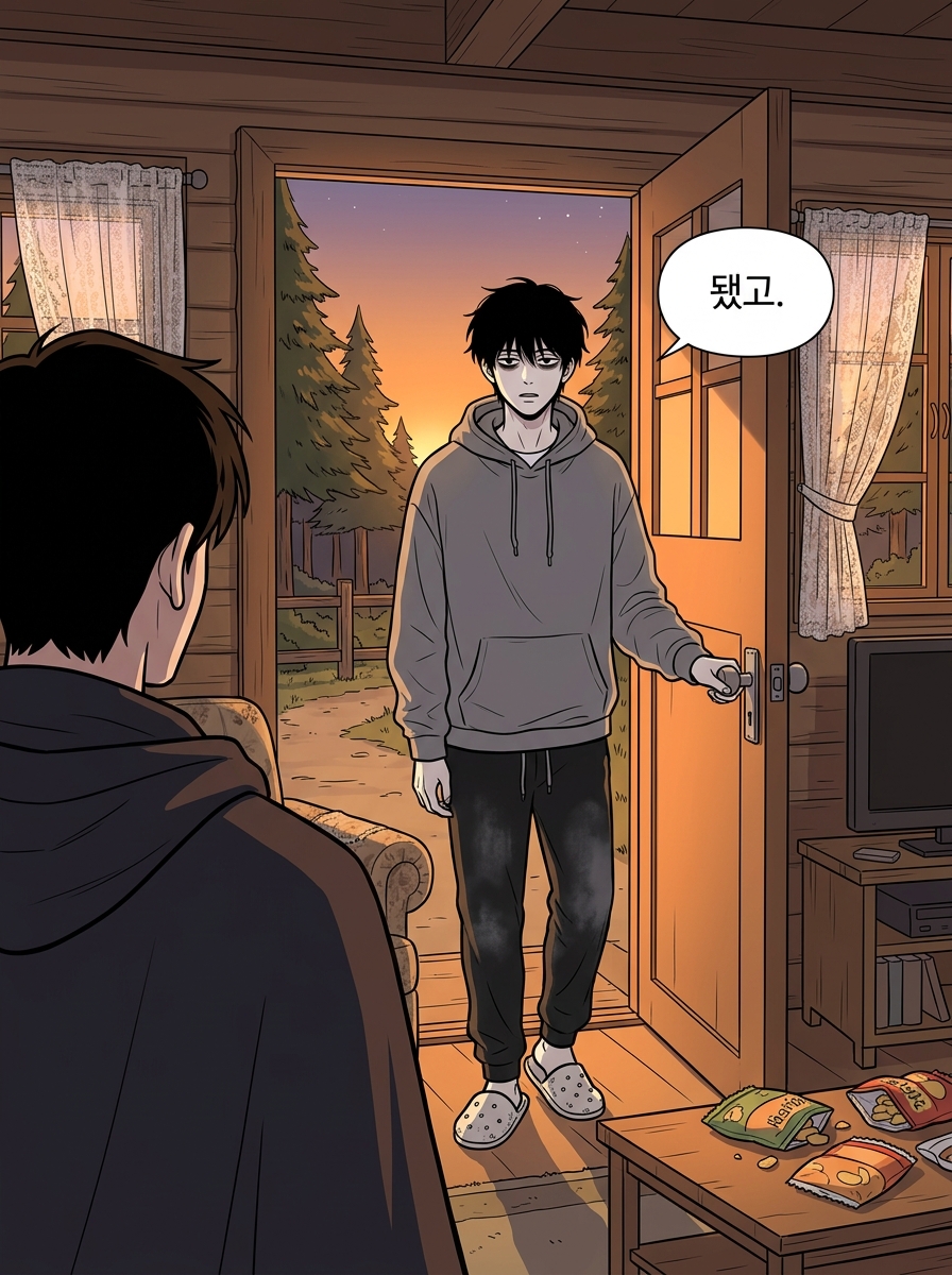 백수의 평화는 짧았다 22컷