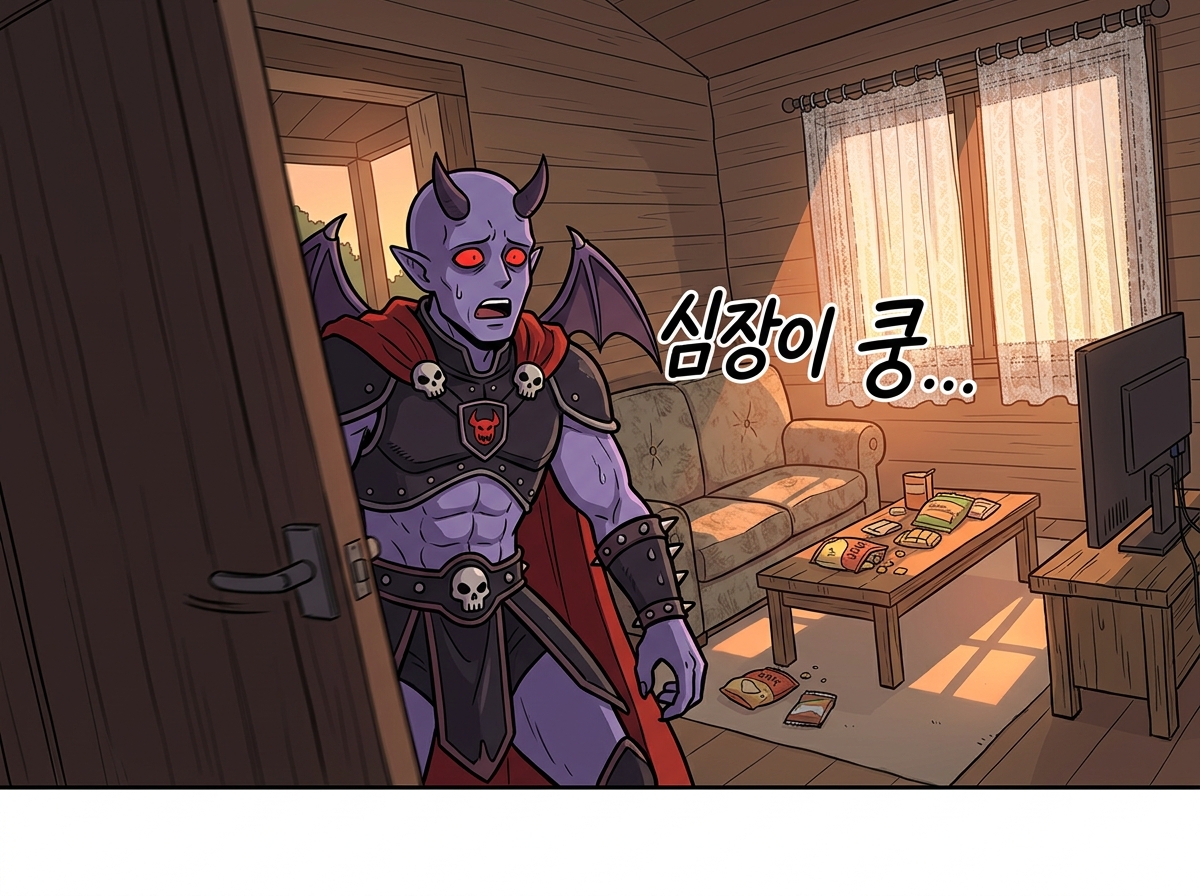 백수의 평화는 짧았다 23컷