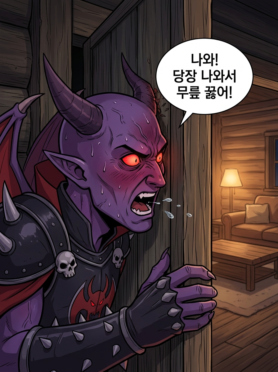 백수의 평화는 짧았다 25컷