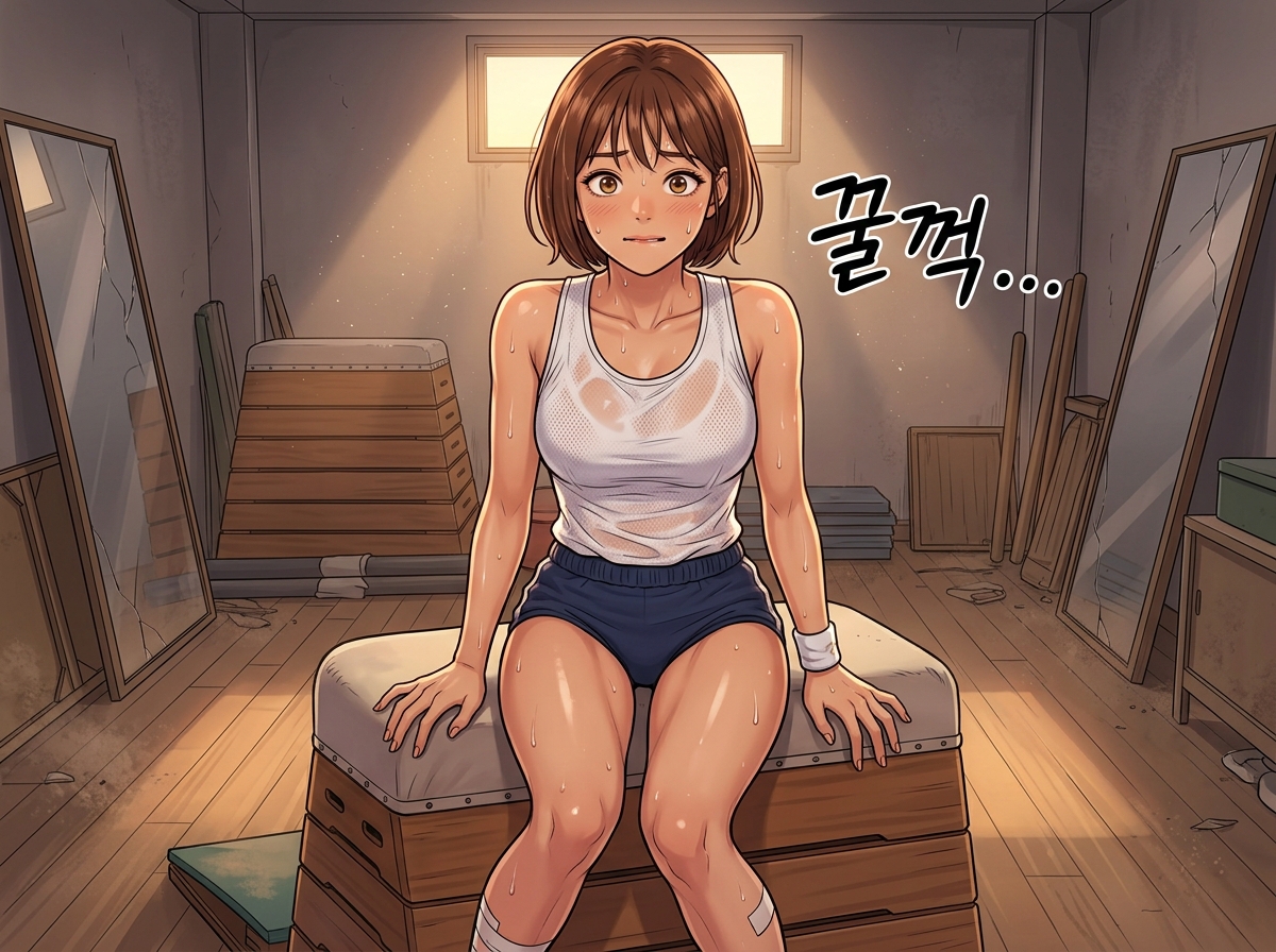 땀과 복종의 여름 - 체육창고의 각성 15컷