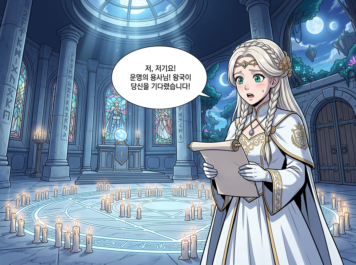 18번째 소환장에는 반송 버튼이 없다 3컷