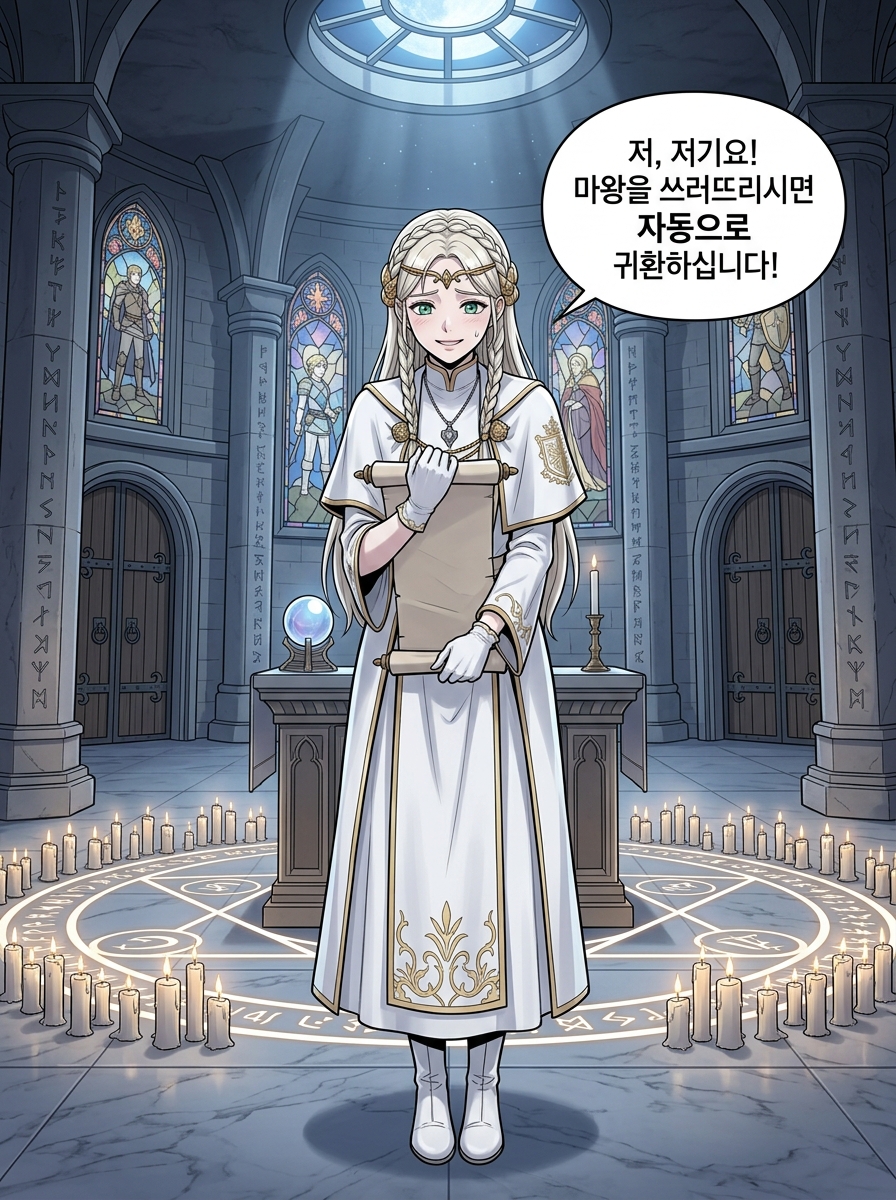 18번째 소환장에는 반송 버튼이 없다 9컷