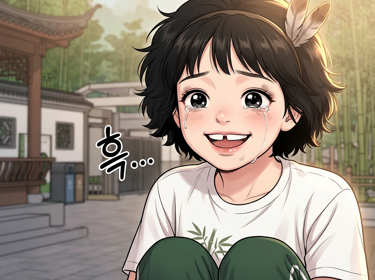 판다들의 문화 교류 프로젝트 3컷