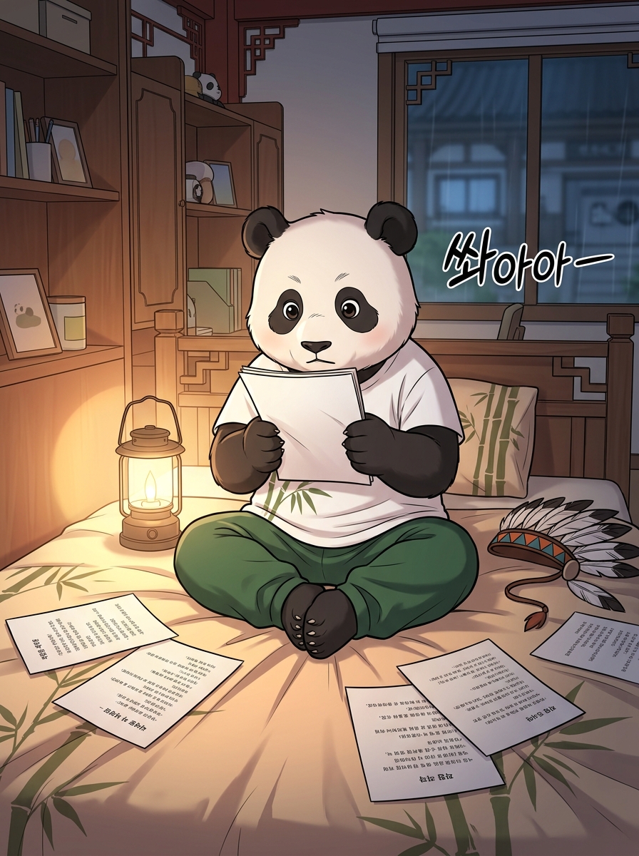 판다들의 문화 교류 프로젝트 10컷