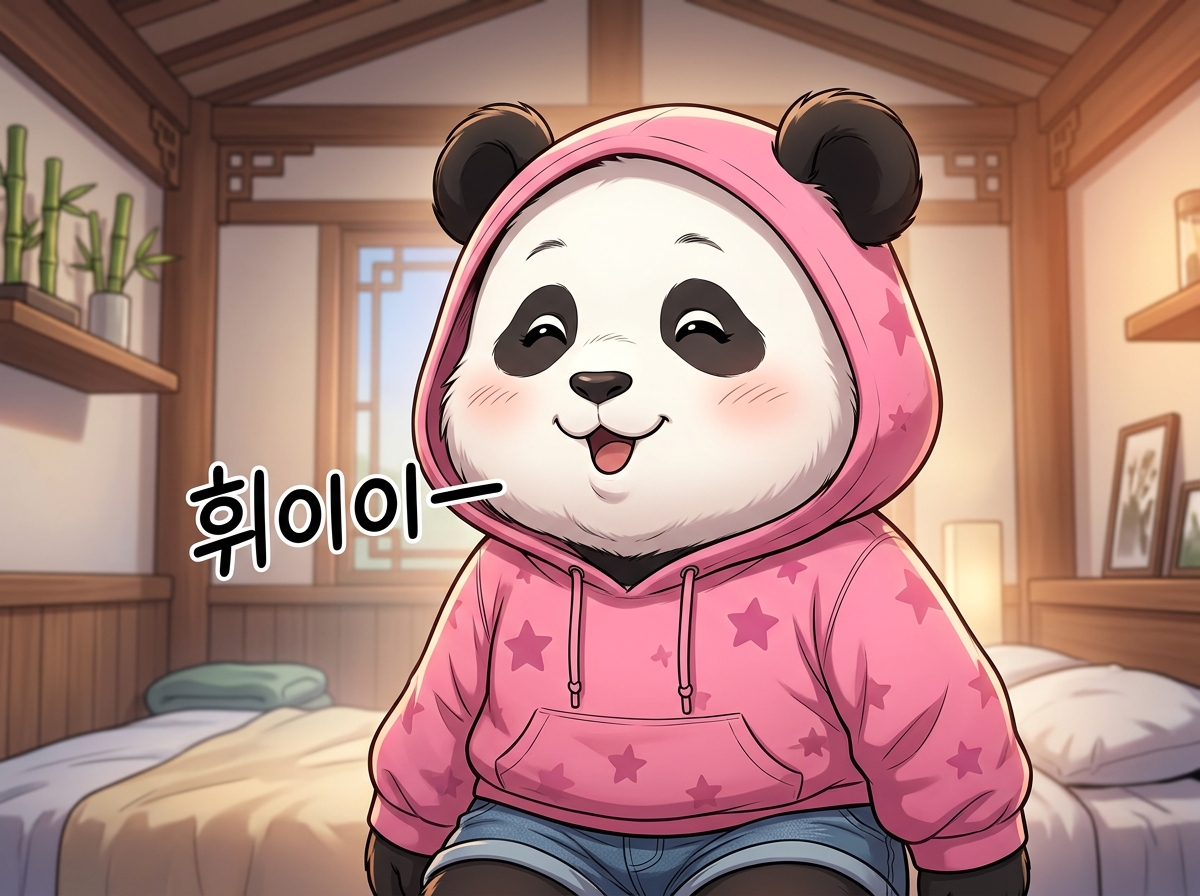 판다들의 문화 교류 프로젝트 16컷