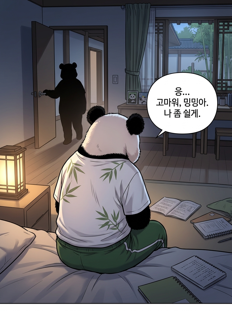 판다들의 문화 교류 프로젝트 18컷
