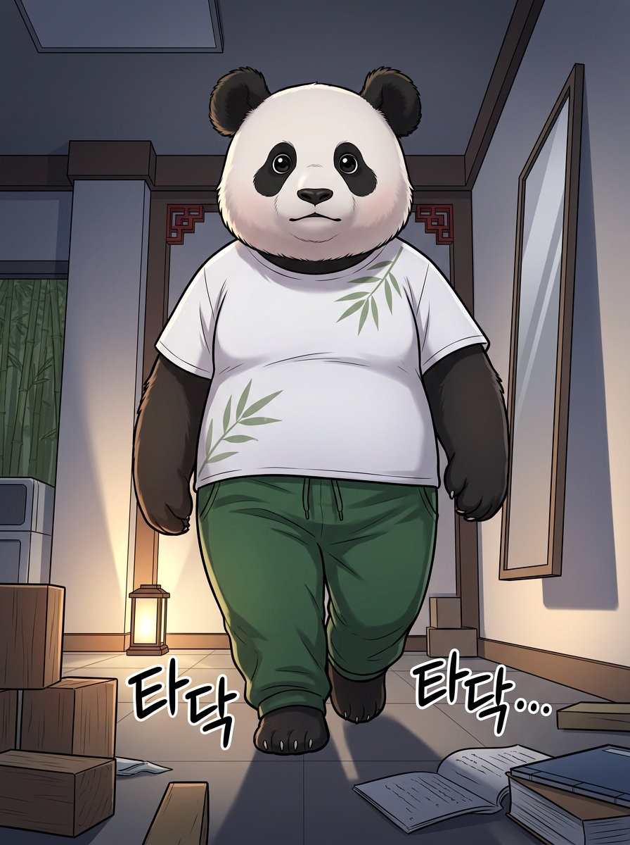 판다들의 문화 교류 프로젝트 19컷