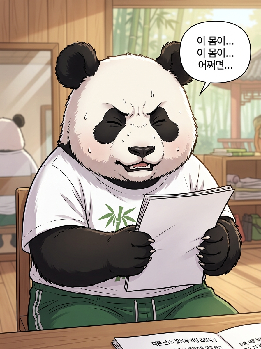 판다들의 문화 교류 프로젝트 23컷