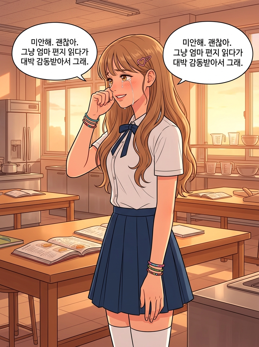 우정 레시피 4컷