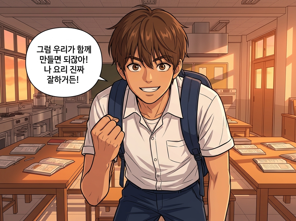 우정 레시피 8컷