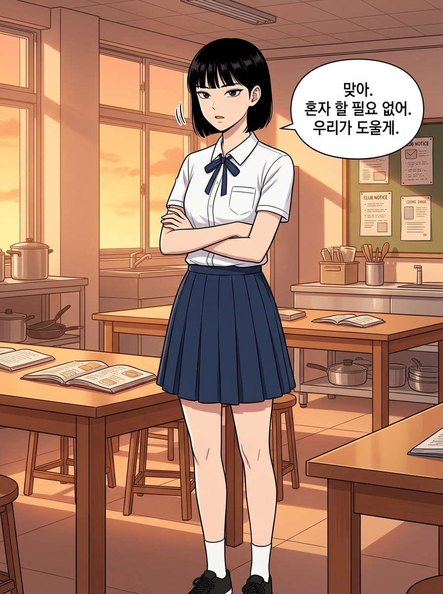 우정 레시피 9컷