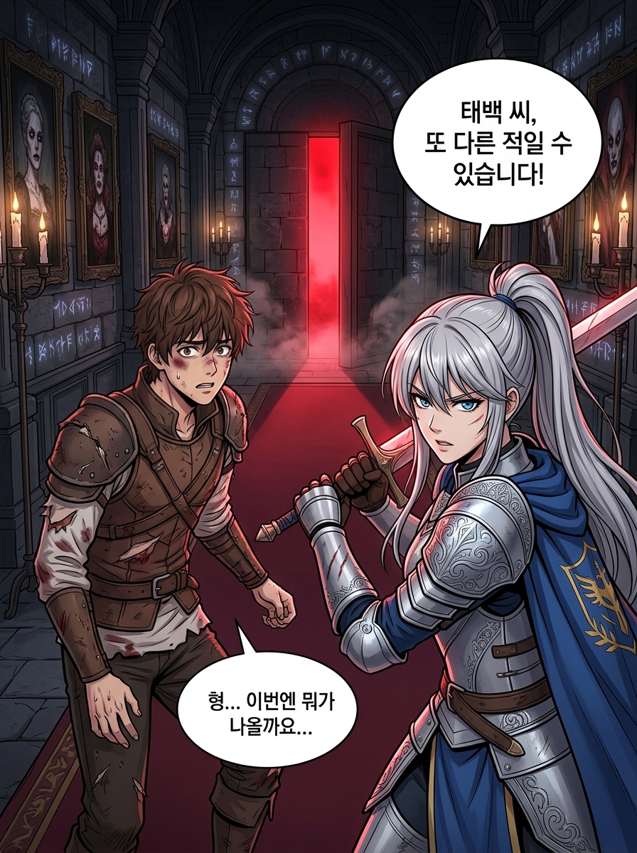 실리네의 초상화 속 암호 3컷
