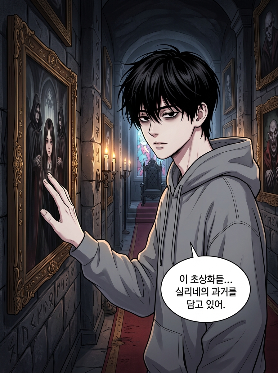 실리네의 초상화 속 암호 7컷