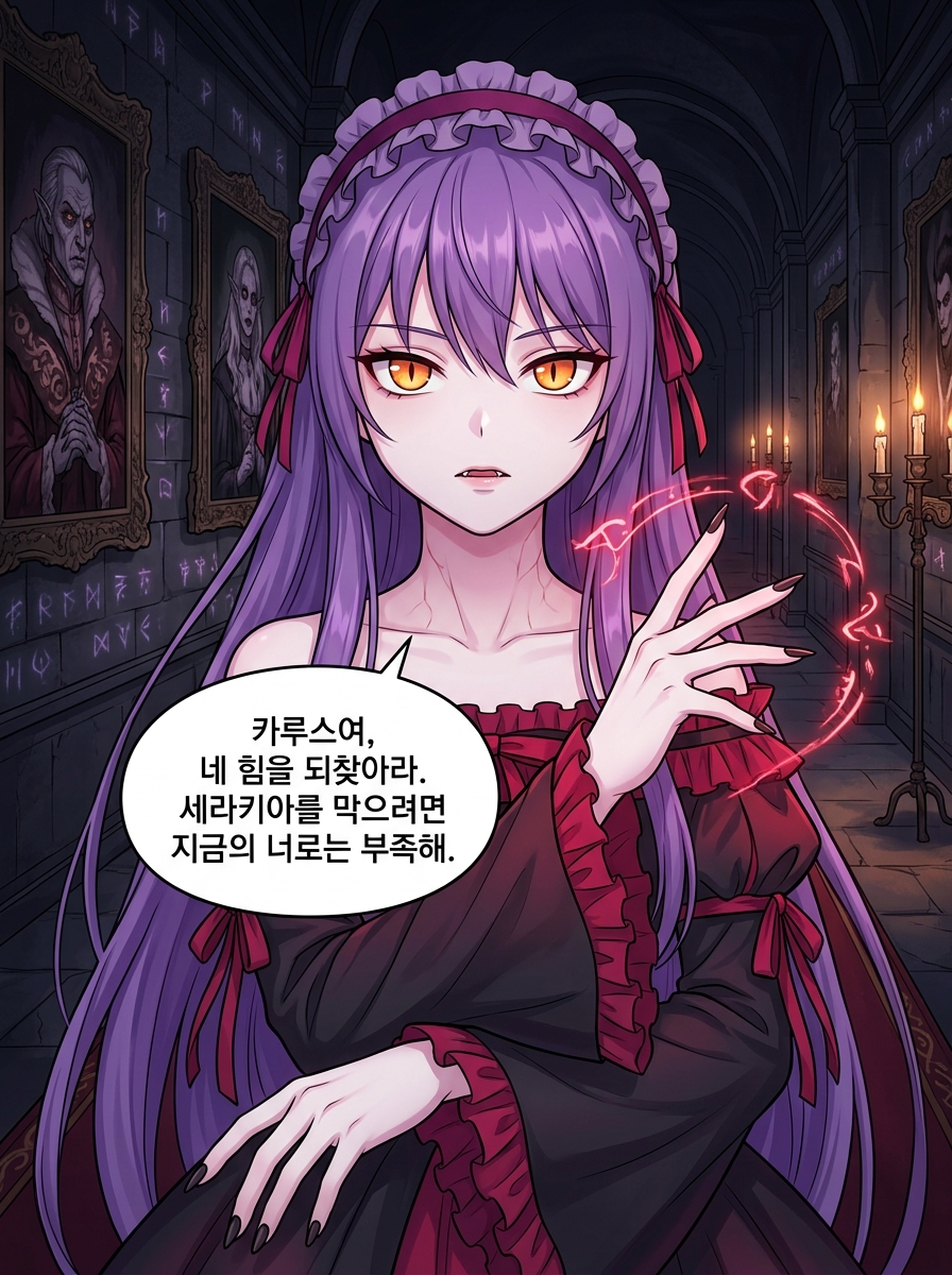 실리네의 초상화 속 암호 19컷