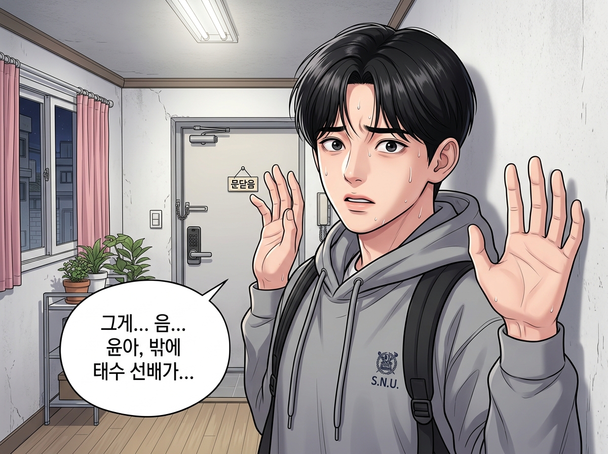 굴복의 순간 3컷