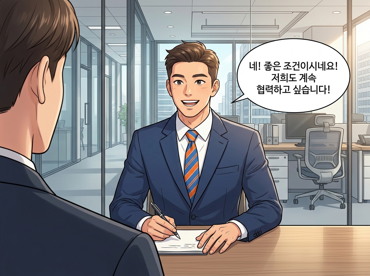 접대 없이도 계약은 성사된다 10컷
