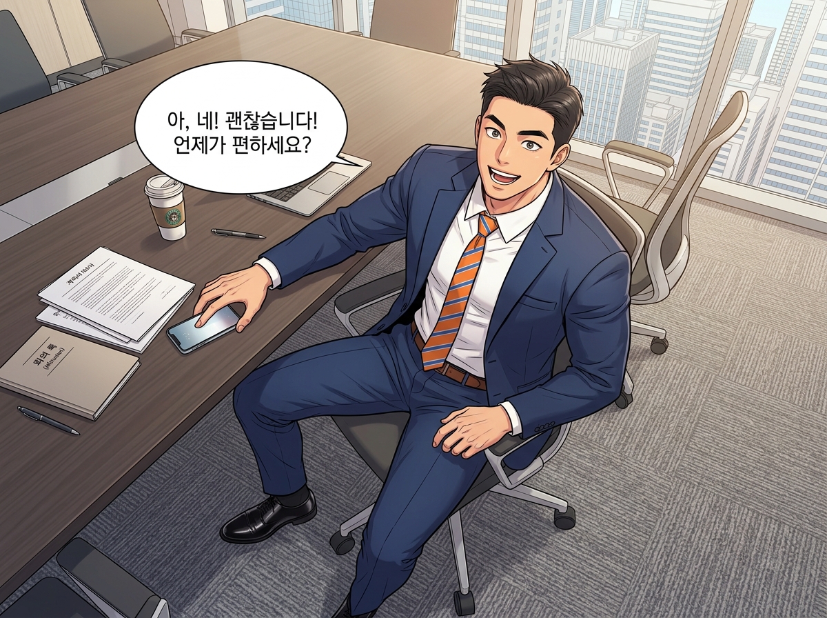접대 없이도 계약은 성사된다 12컷