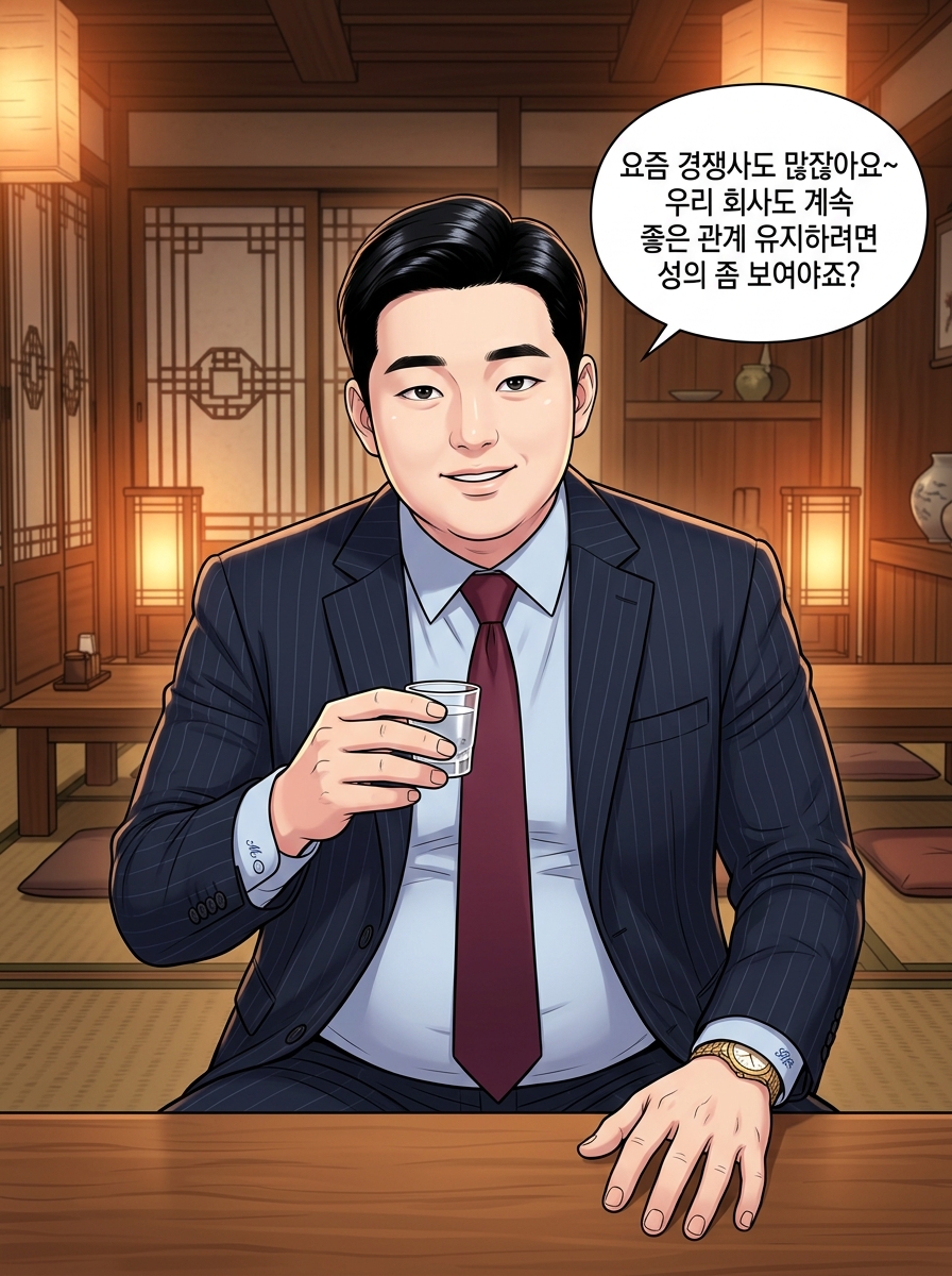 접대 없이도 계약은 성사된다 15컷