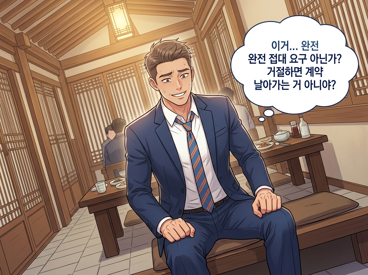 접대 없이도 계약은 성사된다 18컷