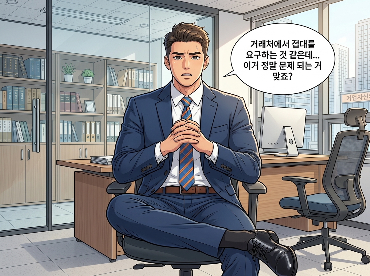 접대 없이도 계약은 성사된다 22컷