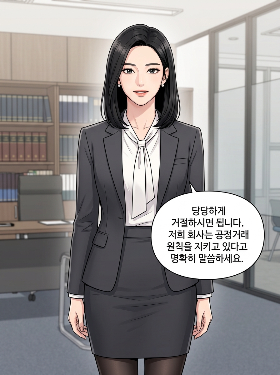 접대 없이도 계약은 성사된다 24컷