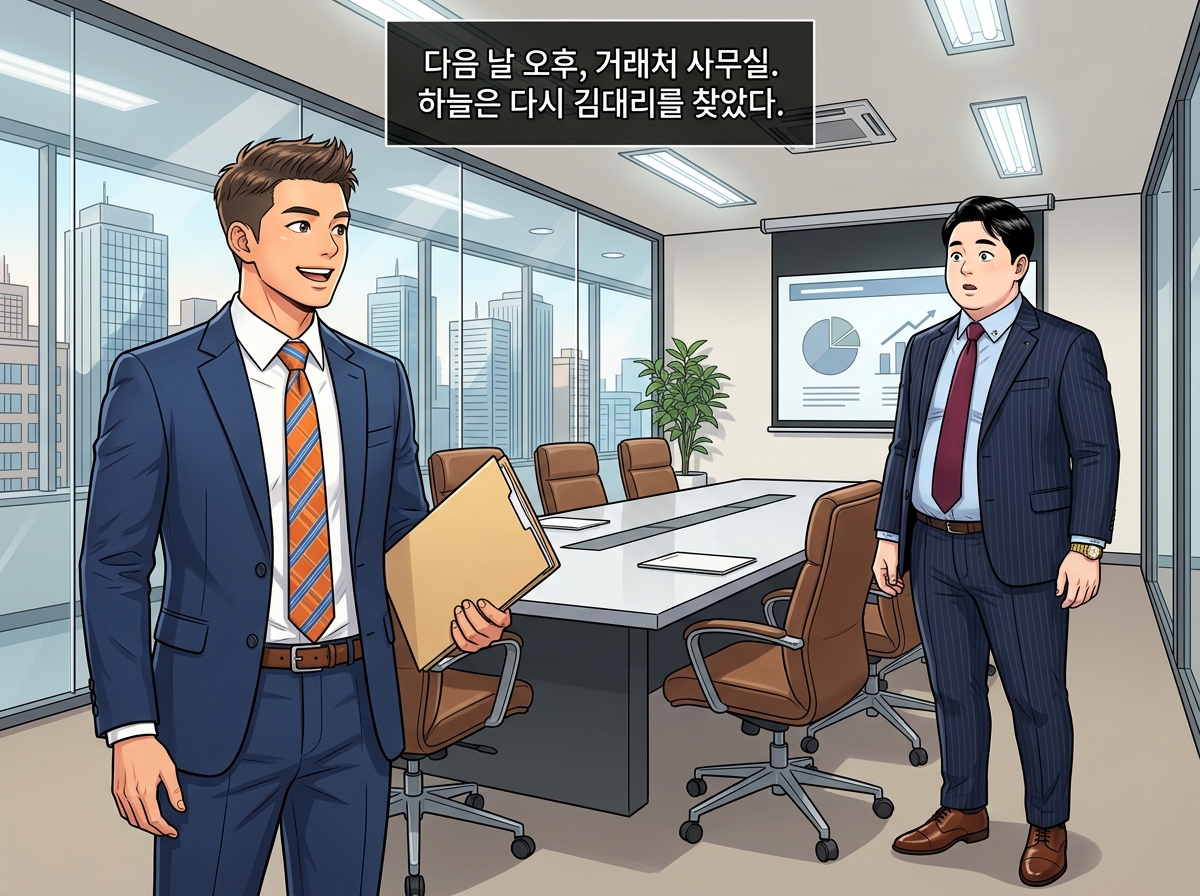 접대 없이도 계약은 성사된다 26컷
