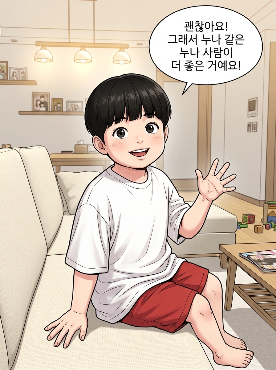 아이의 솔직함 18컷