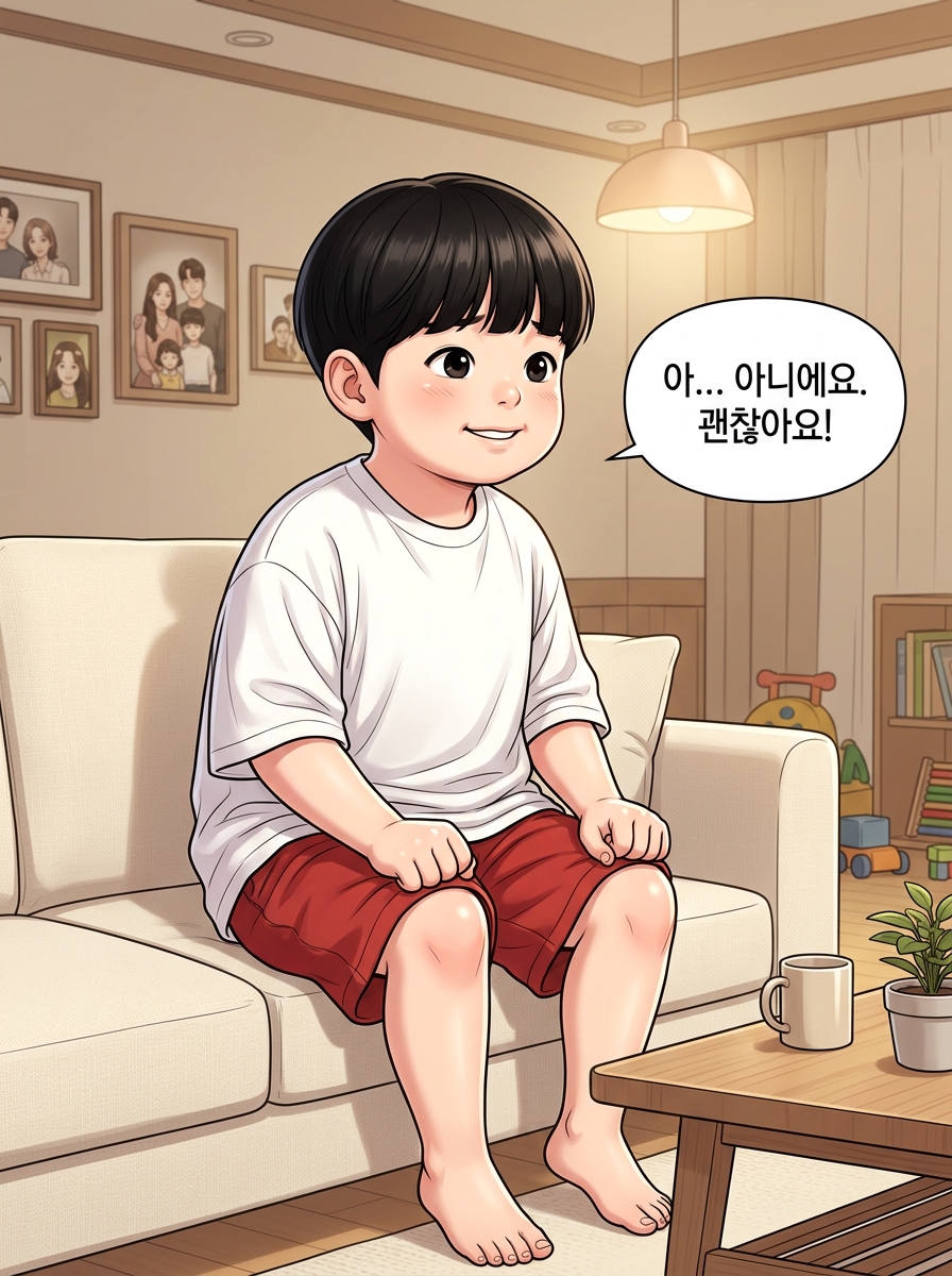 아이의 솔직함 27컷