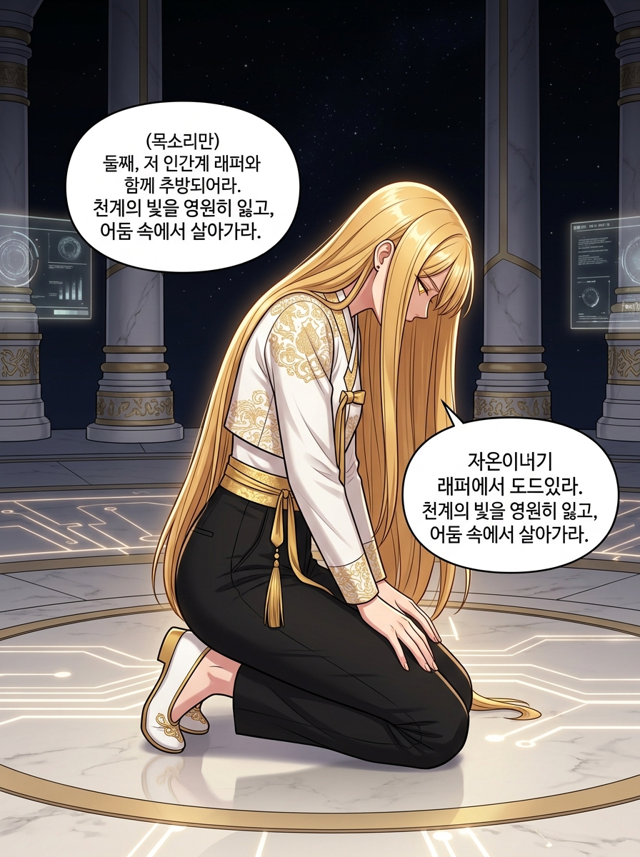 빛이 말하길, 비트가 내려왔다 7컷