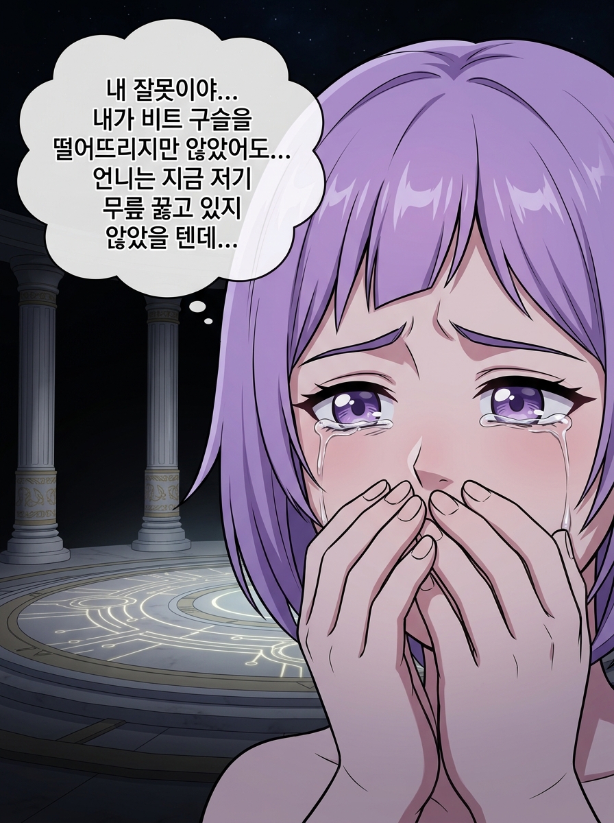 빛이 말하길, 비트가 내려왔다 10컷
