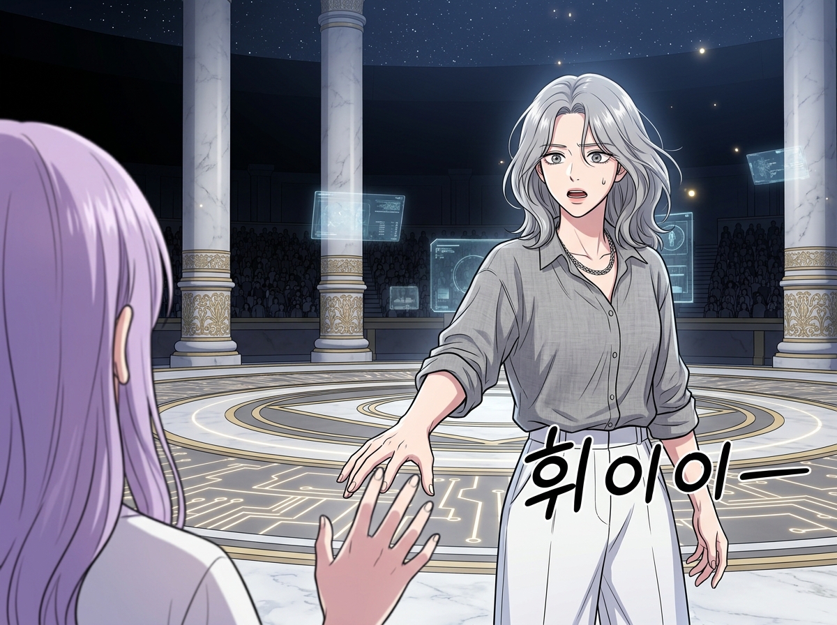 빛이 말하길, 비트가 내려왔다 12컷