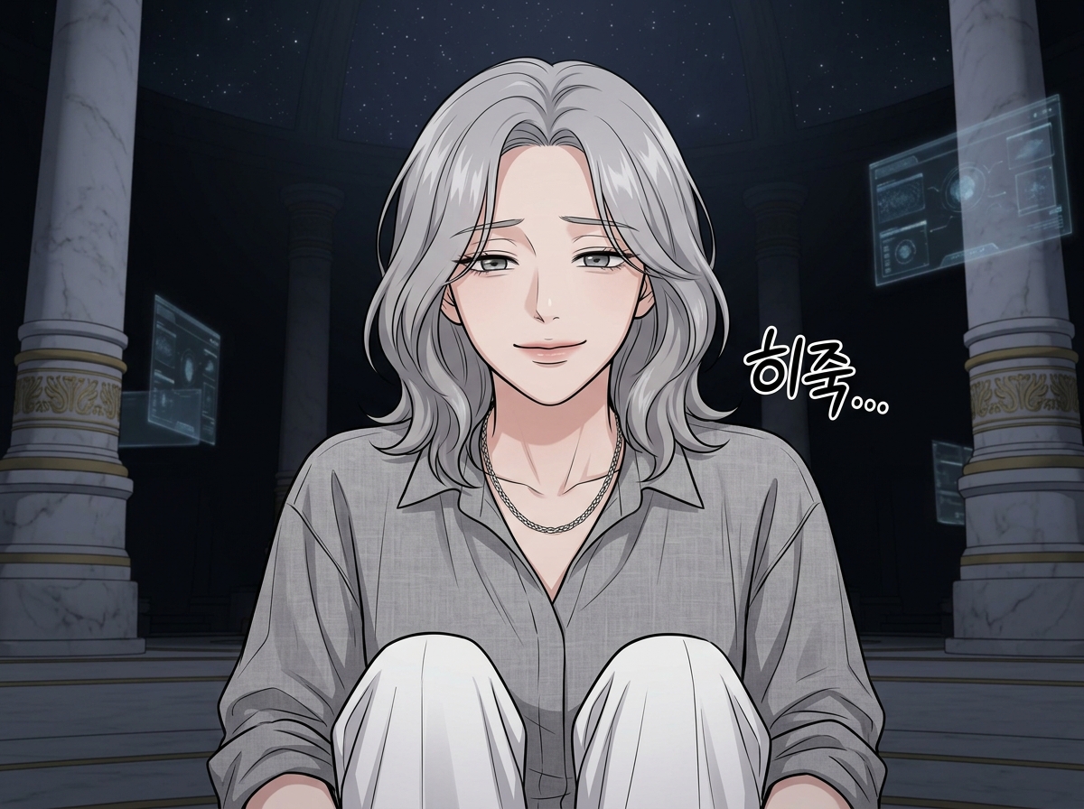 빛이 말하길, 비트가 내려왔다 14컷