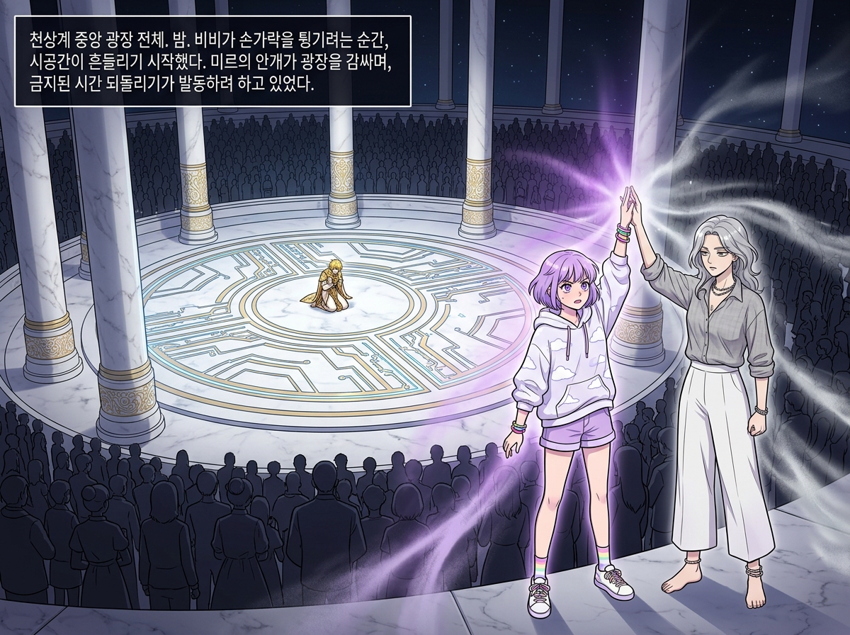 빛이 말하길, 비트가 내려왔다 16컷