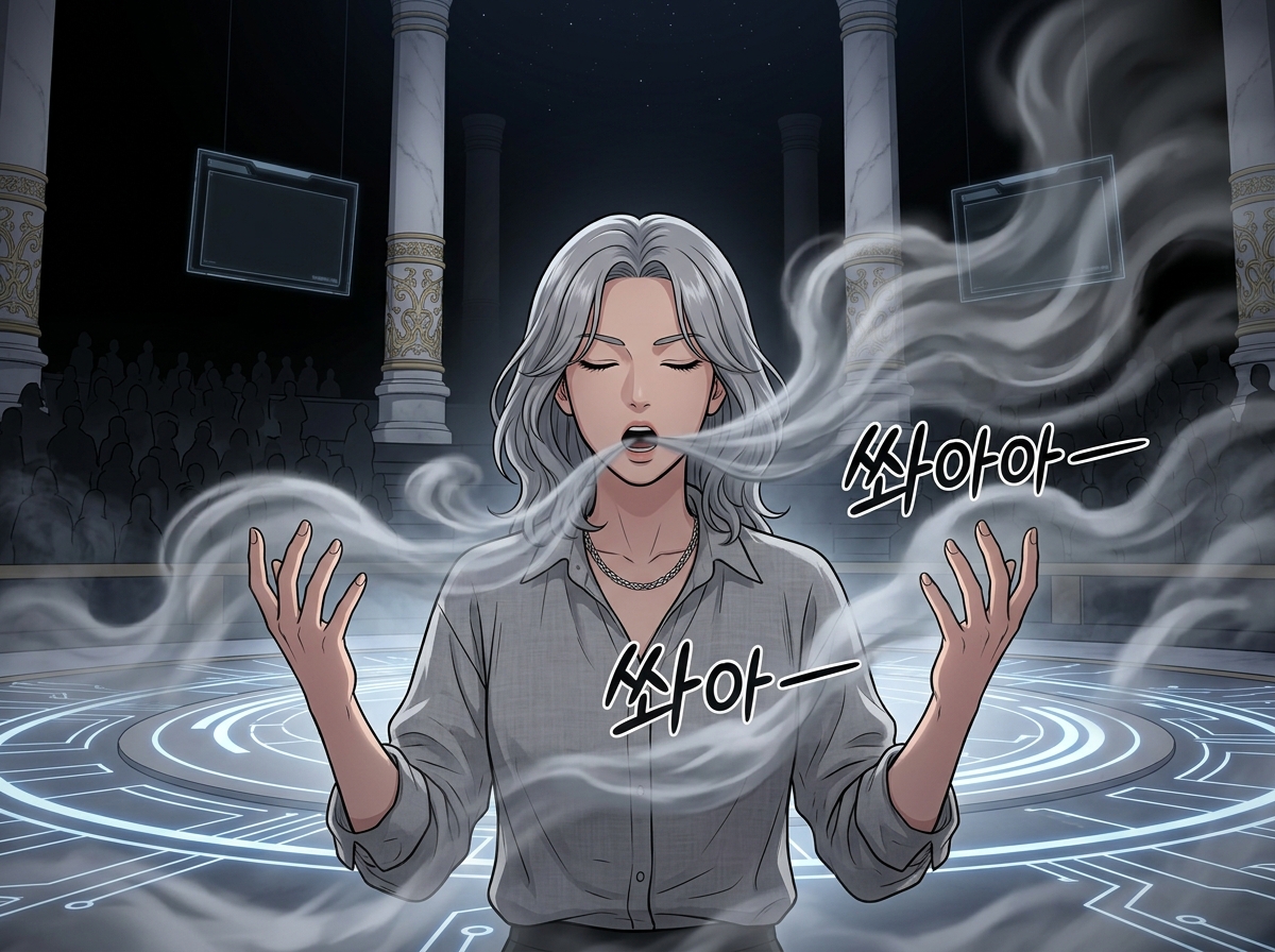 빛이 말하길, 비트가 내려왔다 18컷