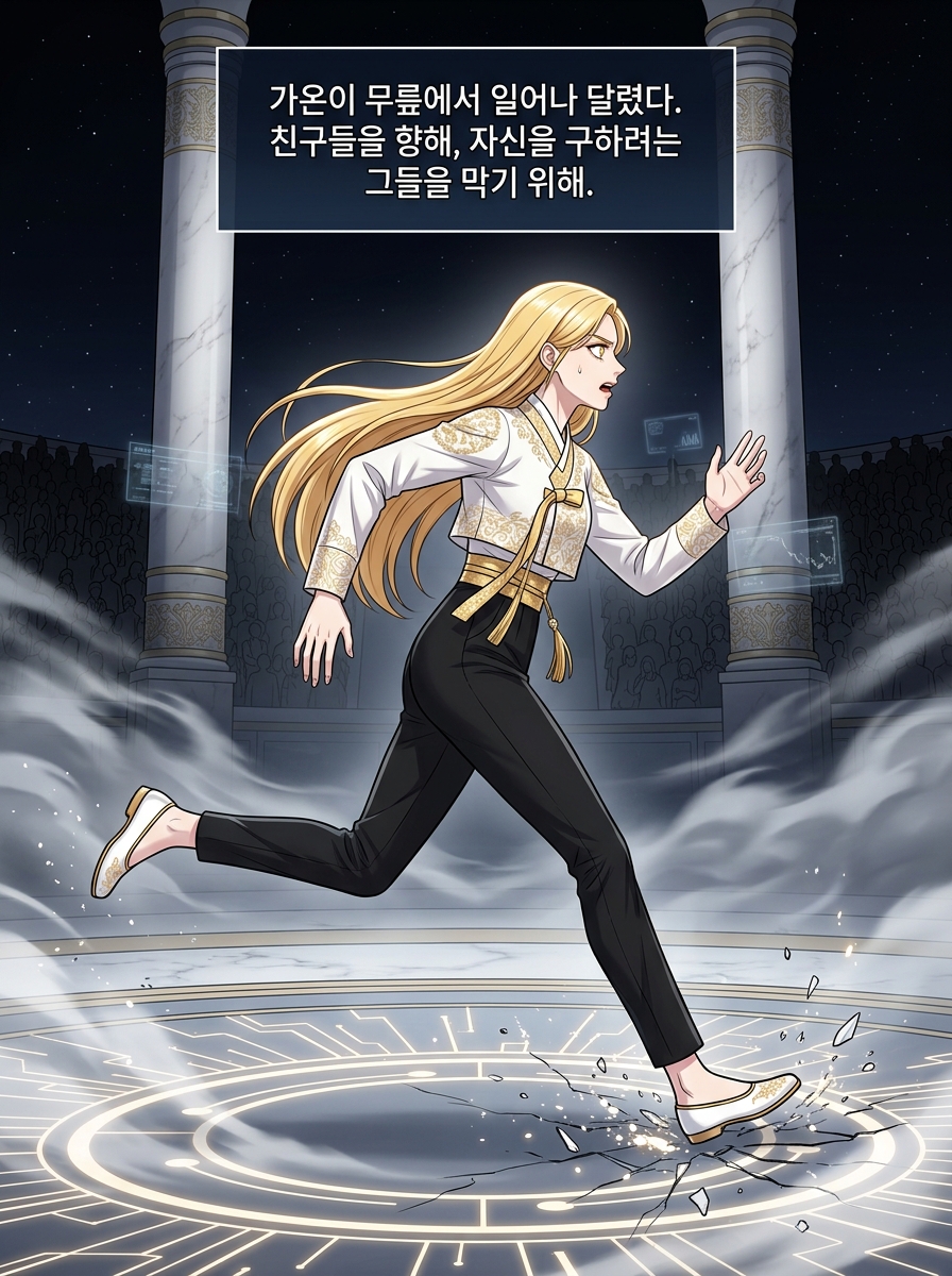 빛이 말하길, 비트가 내려왔다 21컷